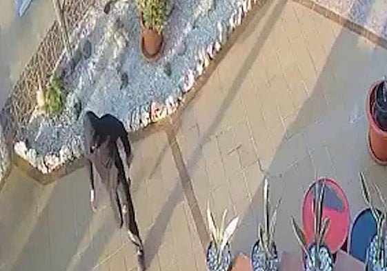 Uno de los presuntos autores del robo con violencia.