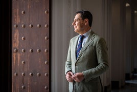 Juanma Moreno, presidente de la Junta de Andalucía.