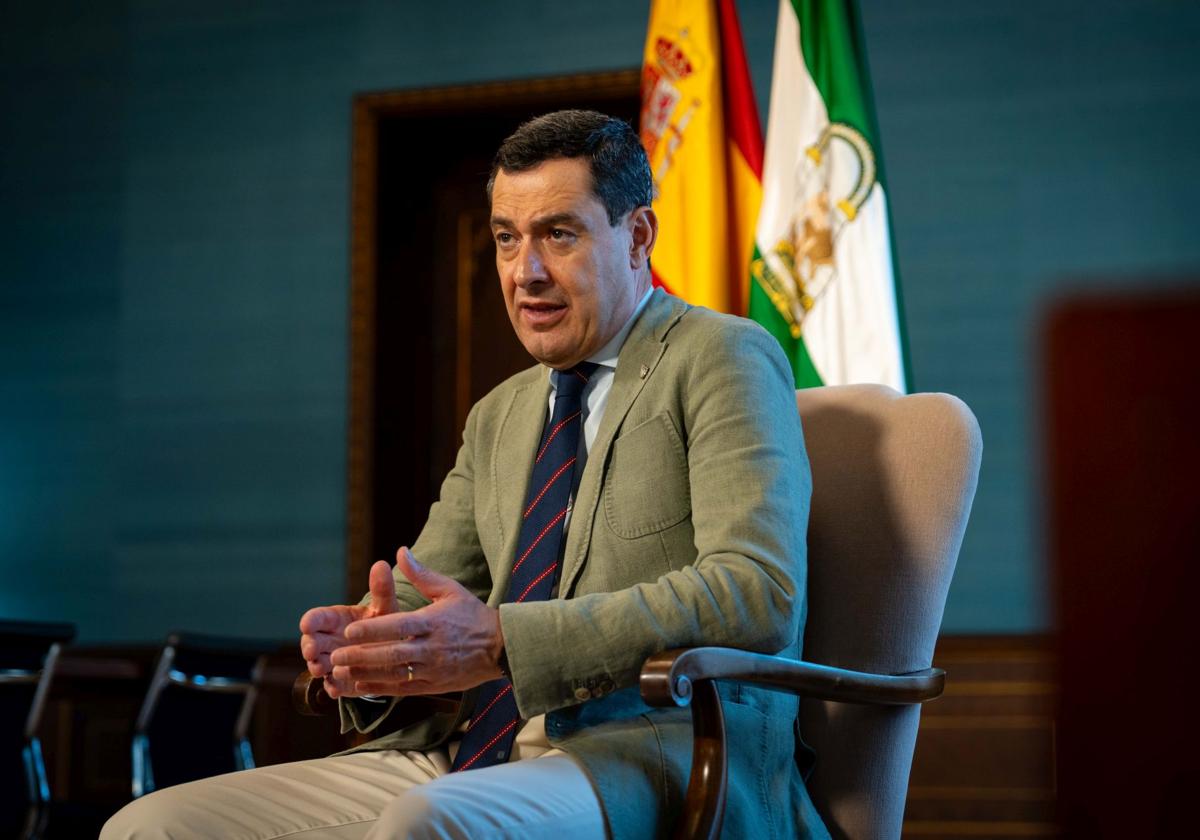 La entrevista a Juanma Moreno, mañana en IDEAL | Ideal