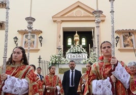 Procesión del Corpus este domingo en Granada.
