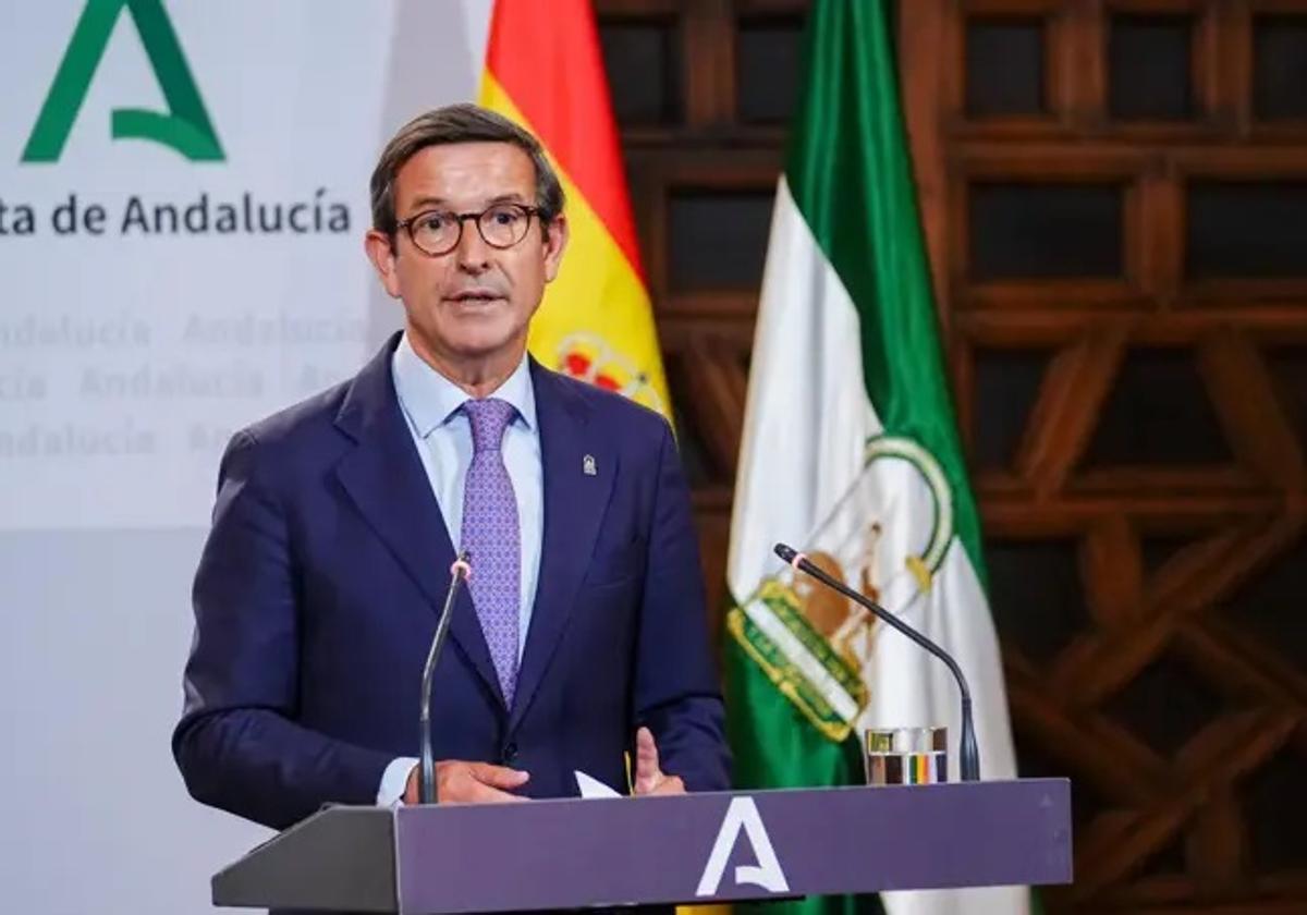 El consejero de Industria, Energía y Minas, Jorge Paradela