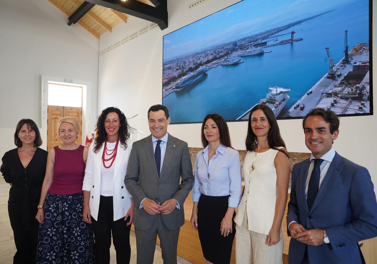 Imagen principal - Así quedará Almería unida al puerto: conciertos, deporte, chiringuitos, miradores y zonas de paseo