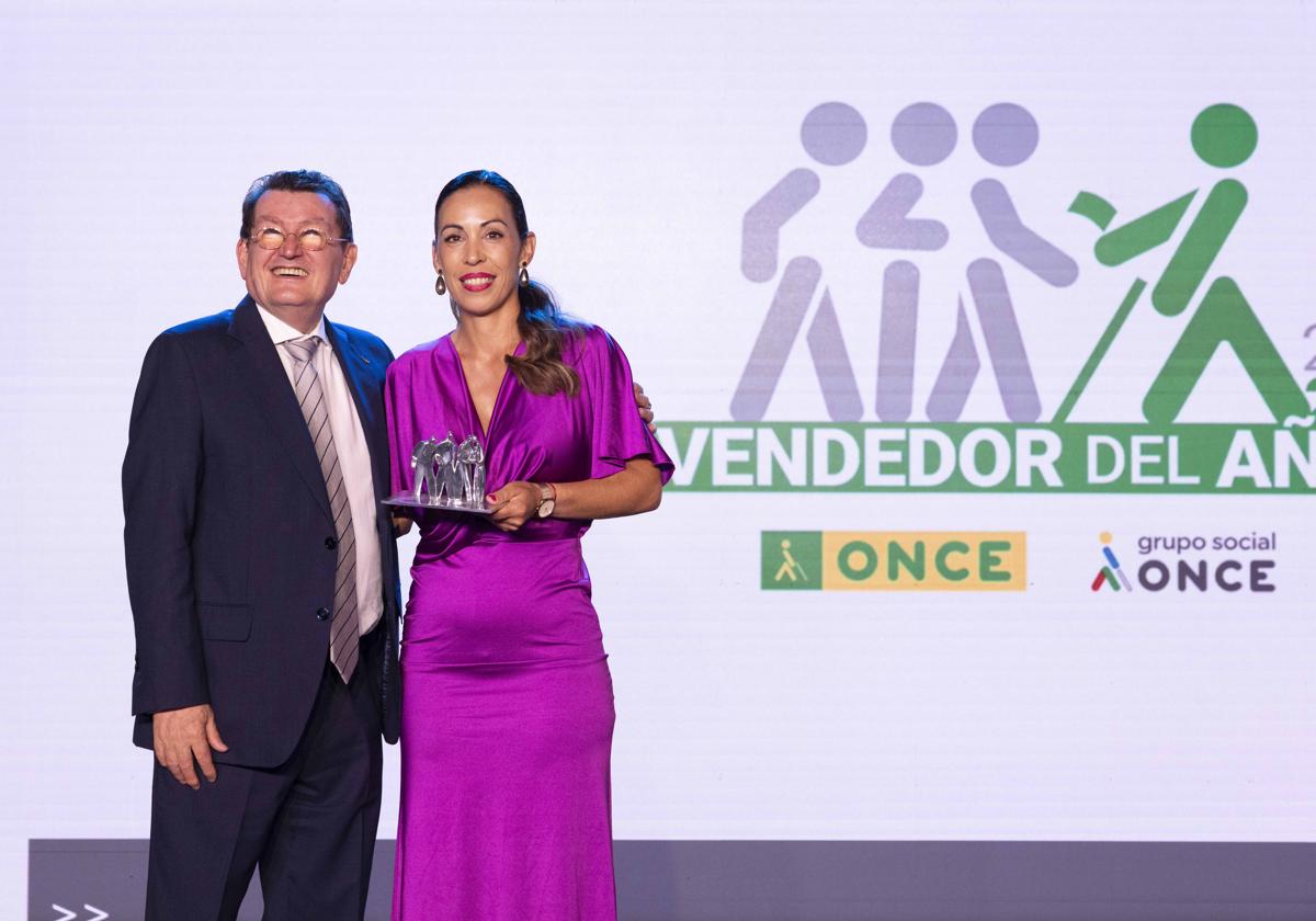 Carmen Durán, vendedora del año en las provincias de Granada, Almería y Jaén