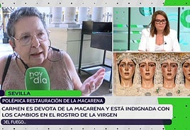 El tremendo enfado de una mujer en el programa de Toño Moreno de Canal Sur