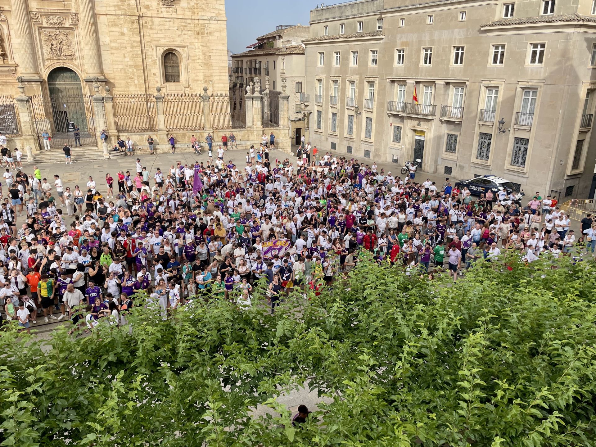 La fiesta del ascenso del Real Jaén, en imágenes