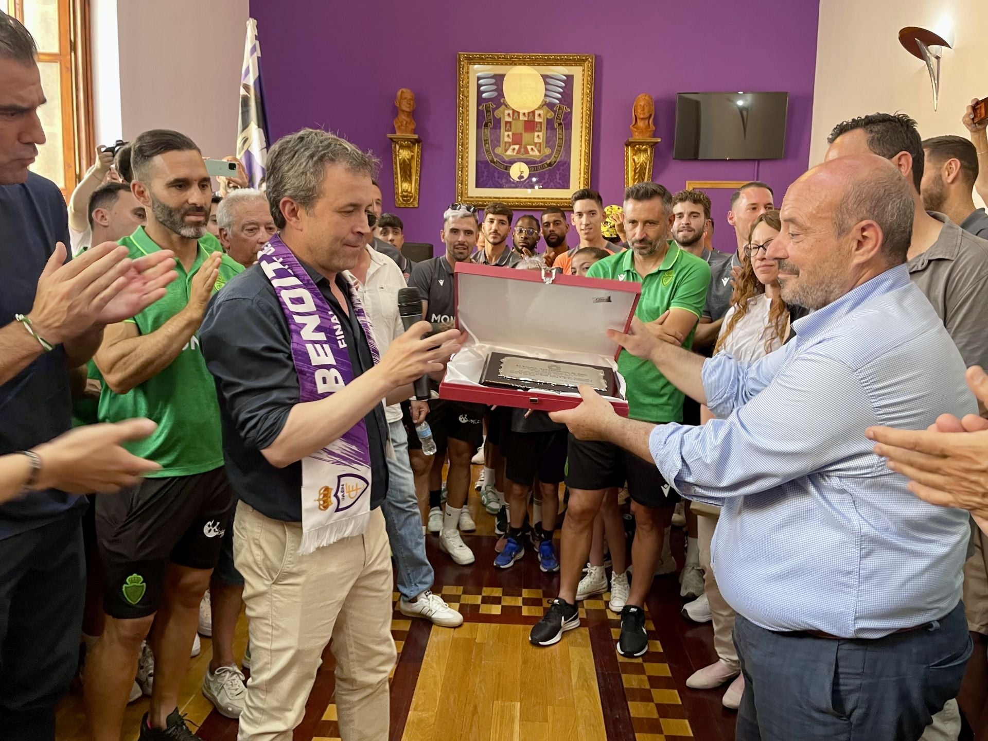 La fiesta del ascenso del Real Jaén, en imágenes
