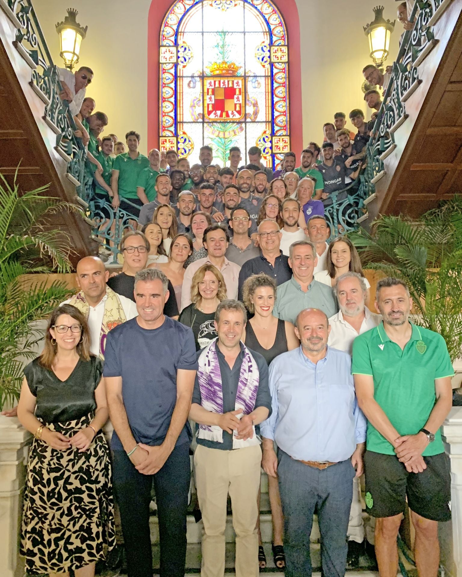 La fiesta del ascenso del Real Jaén, en imágenes