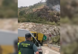 Detenido por provocar un incendio forestal en Campillo de Arenas