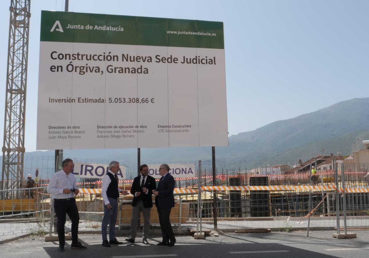 Avanzan a buen ritmo las obras de la nueva sede judicial de...