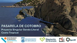 Proyecto de pasarela entre el puerto Marina del Este y la playa de Cotobro