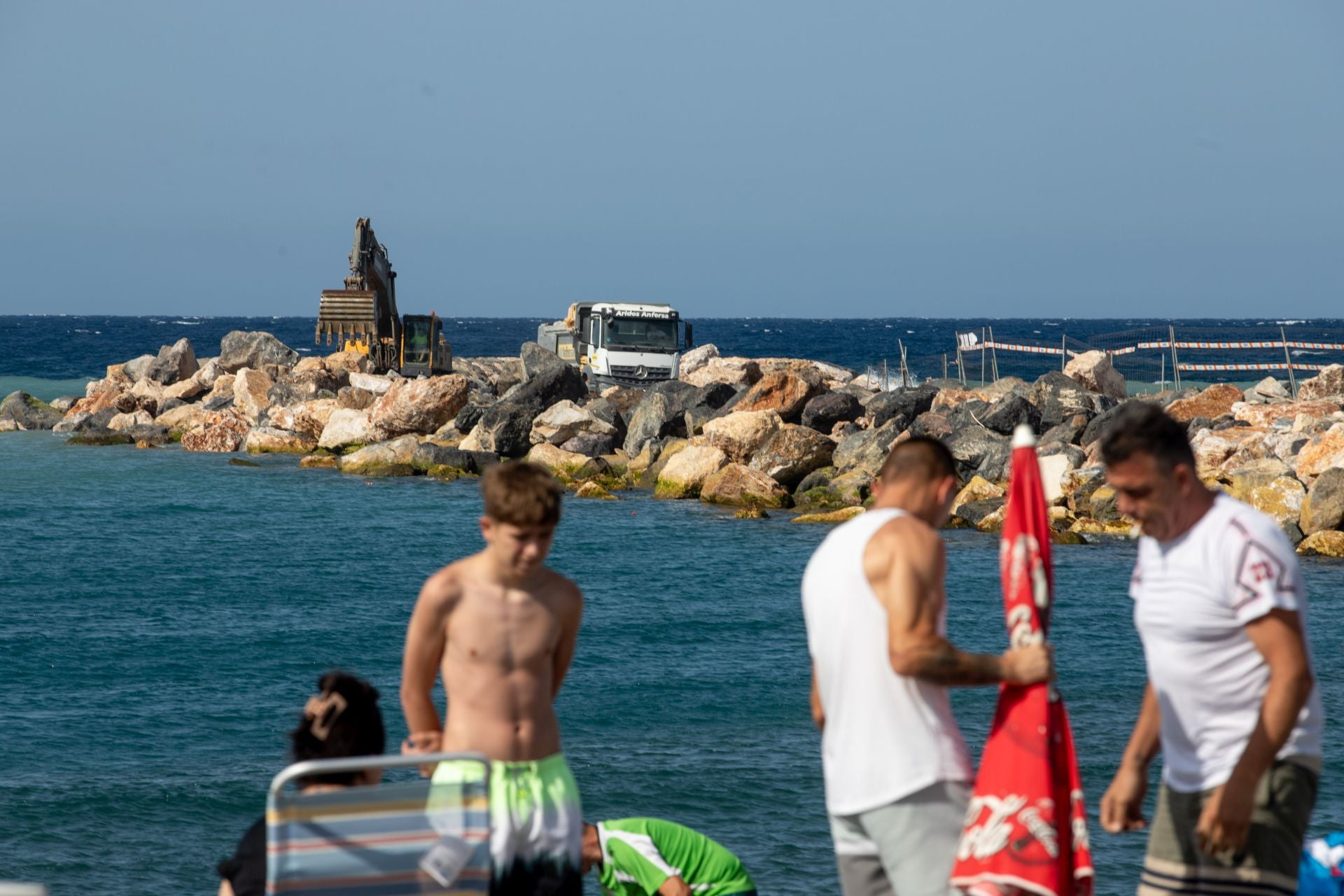 Espigón de Playa Granada.