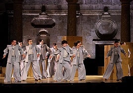 El Ballet Flamenco de Andalucía, en el primer número de 'Origen'.