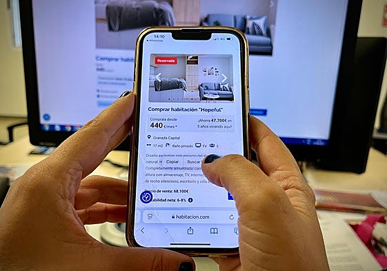 En la plataforma se puede consultar la rentabilidad que se puede sacar del inmueble en cinco años.