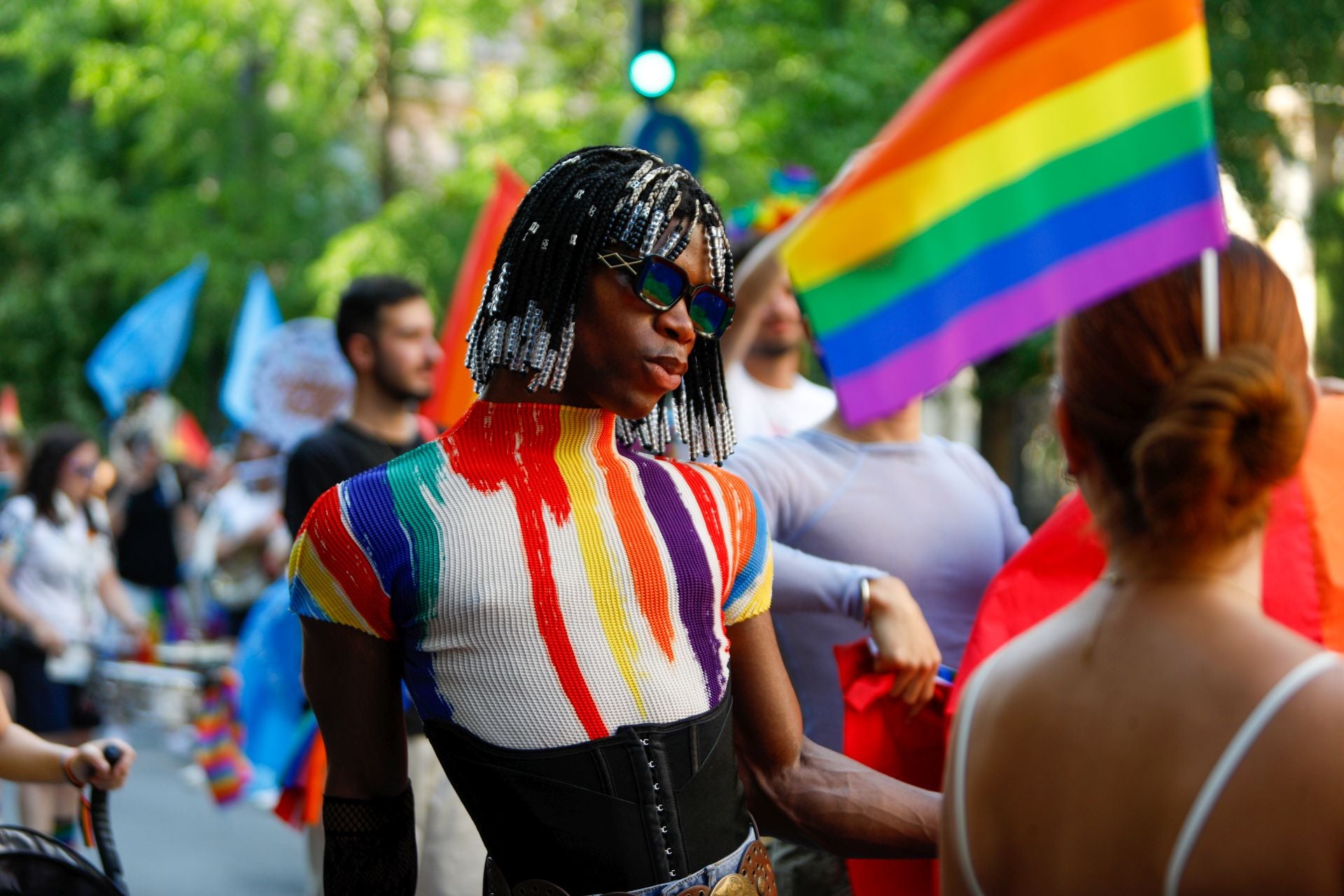 Las imágenes de la manifestación del Orgullo en Granada