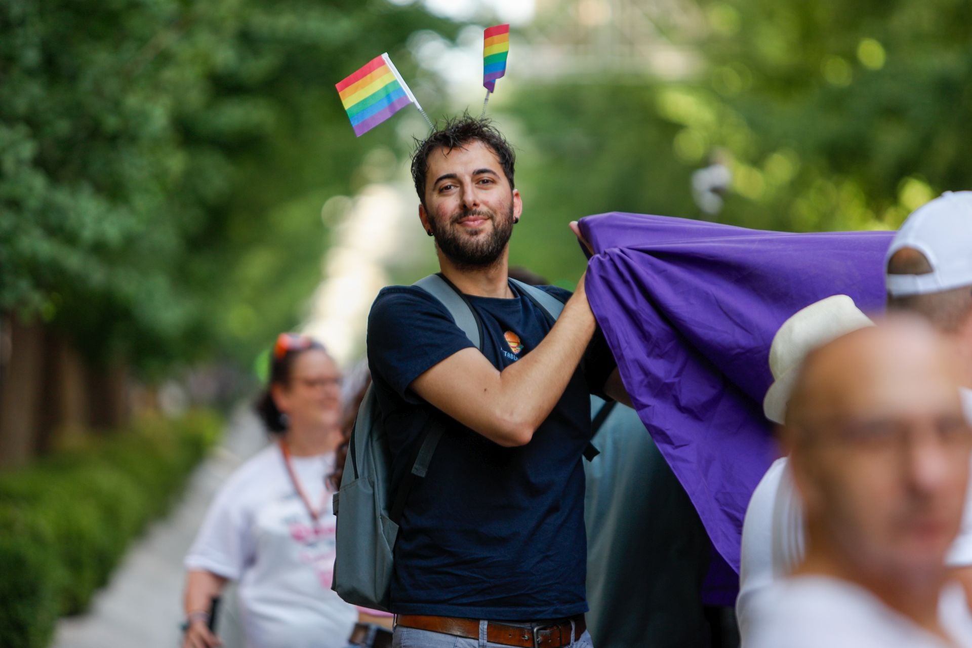 Las imágenes de la manifestación del Orgullo en Granada