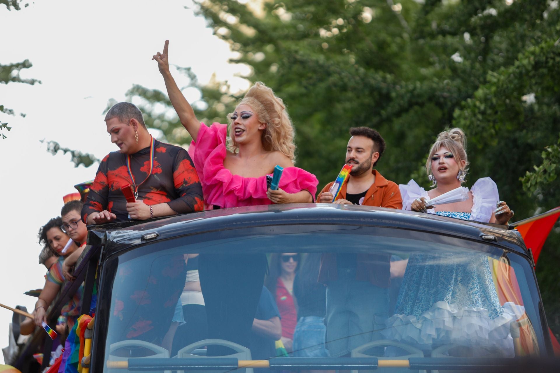 Las imágenes de la manifestación del Orgullo en Granada