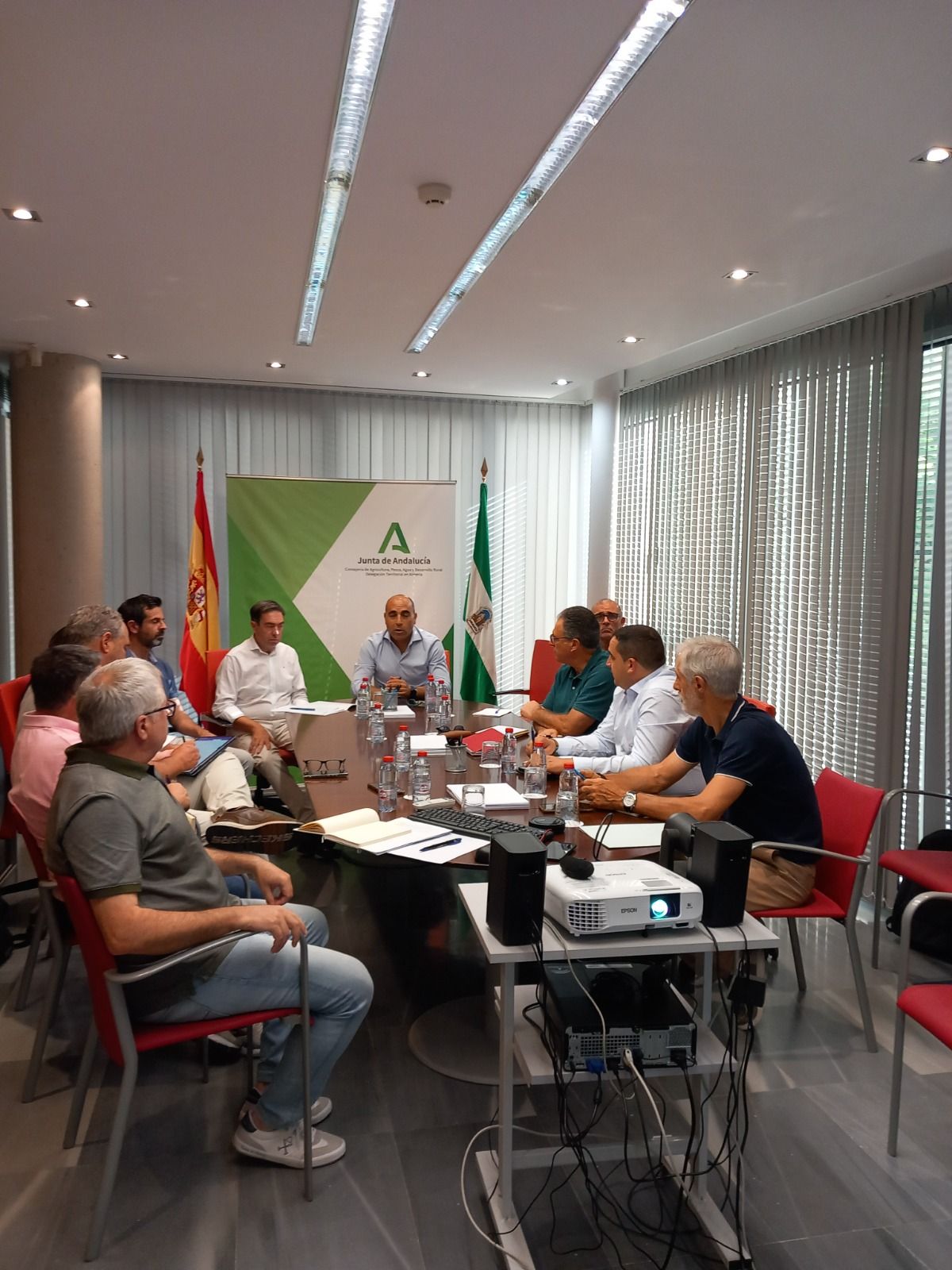 La Junta analiza la situación fitosanitaria con el sector...