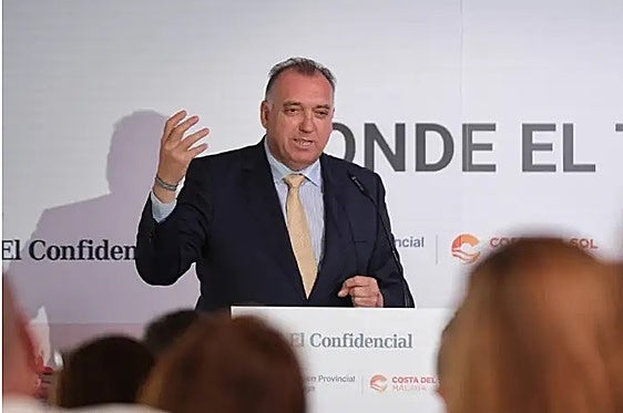 El consejero de Turismo y Andalucía Exterior de la Junta de Andalucía, Arturo Bernal.