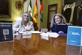 Firma del acuerdo para la incorporación de Granada a la Red de Ciudades de Cine de Andalucía