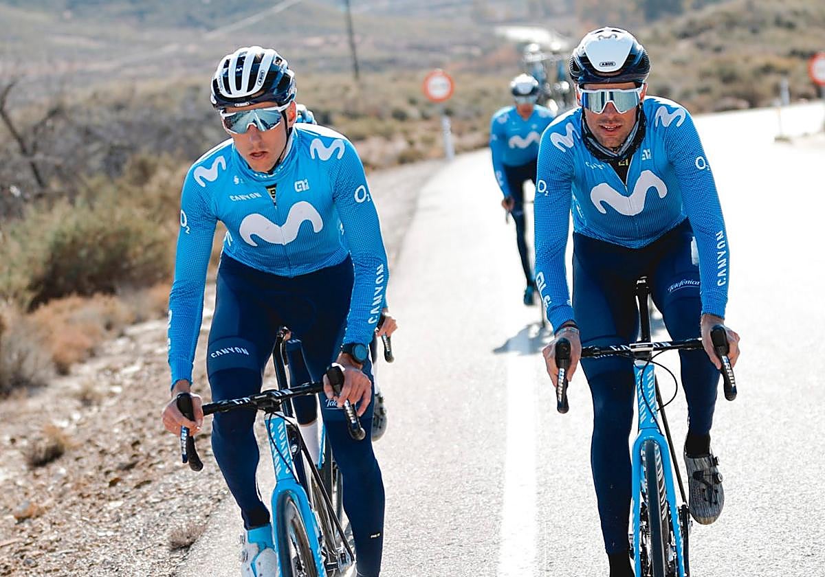 Jorge Arcas, a la derecha