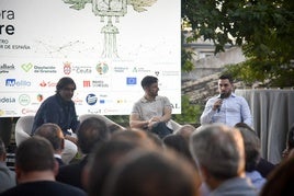 Antonio Romero-Haupold, Raúl de Frutos y José Manuel Ruiz.