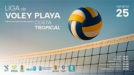 La Mancomunidad de la Costa Tropical abre el plazo de inscripción para la Liga de Voley Playa