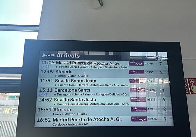 Paneles informativos.