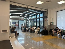 Ambiente en Andaluces a mediodía.