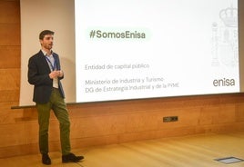 Ignacio Liñán, técnico del departamento de Comunicación de ENISA.