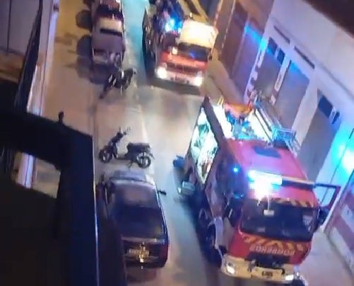 Susto en la Chana por el incendio de una vivienda en una sexta...