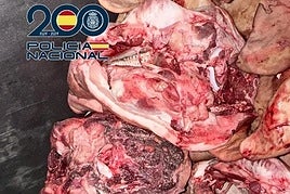 La carne intervenida.