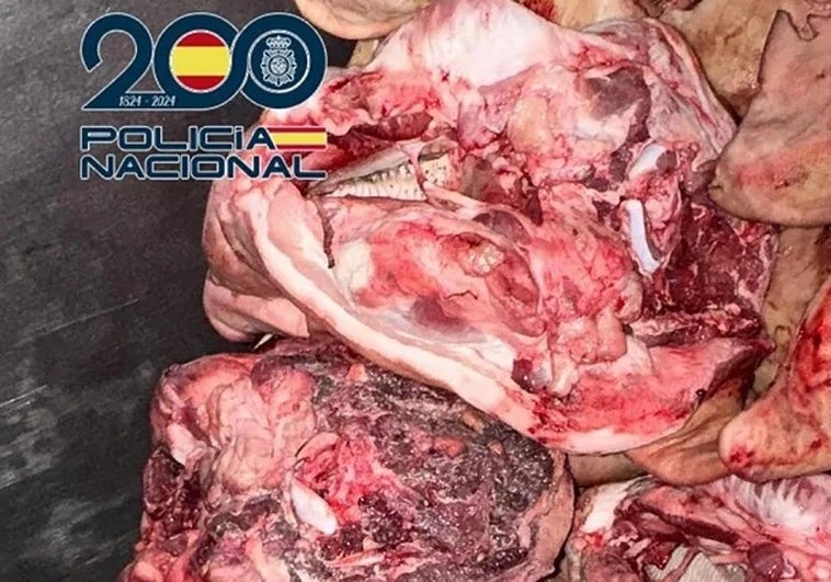 Este empresario vendía a supermercados carne putrefacta adulterada con productos para alisar paredes
