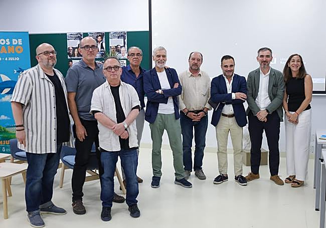 Ponentes en el curso de verano de la Fundación Miguel Ríos