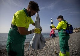 Las multas por cometer infracciones en las playas de Andalucía