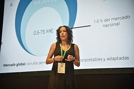 Un pitch de una de las startups de la UGR.