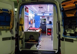 Herido un motorista en un accidente en la avenida de Madrid