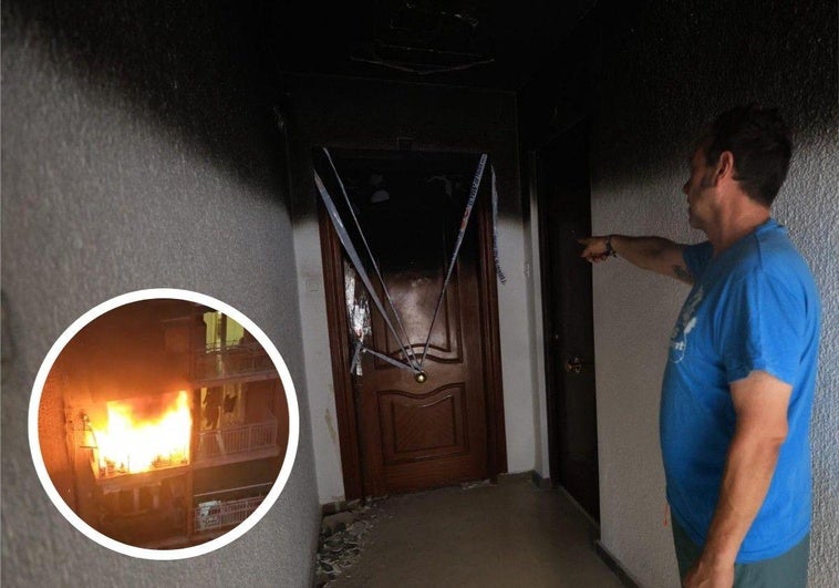 Testigos del fuego en un piso de la Chana: «Fue un susto horroroso»