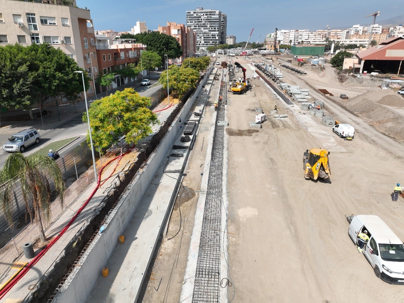 Así van las obras del AVE en Almería