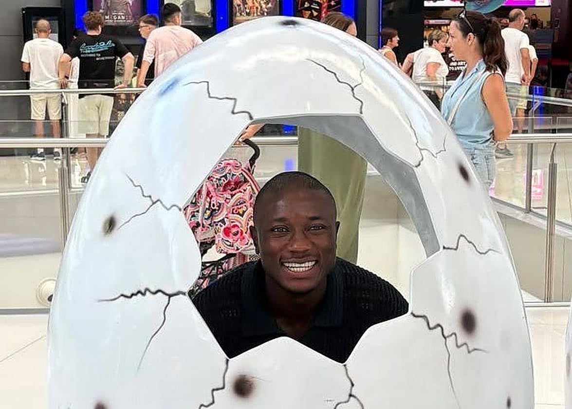 Soko en el centro comercial 'Torrecádernas'.