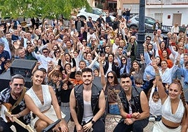 Un eventos musicales de los festejos anteriores en El Marchal.