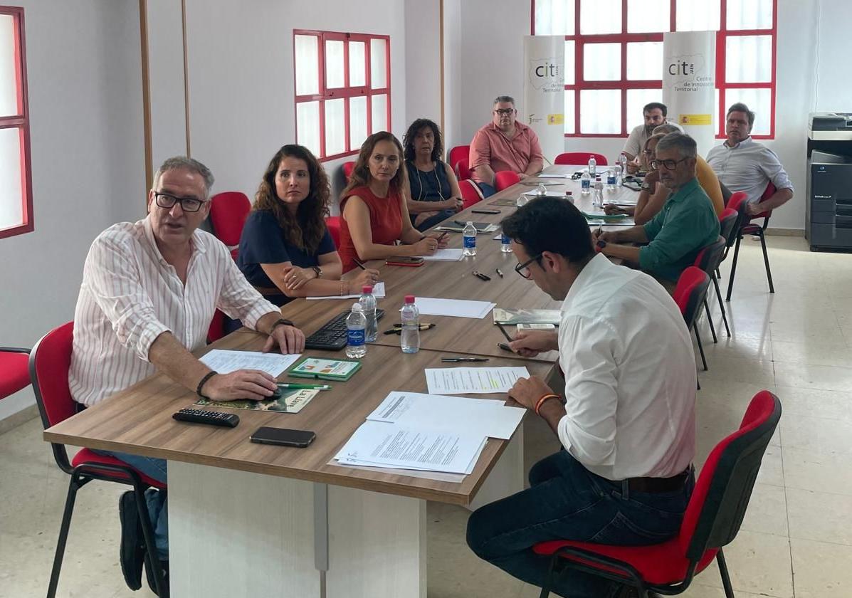 Presentación de los proyectos en la sede del Centro de Innovación Territorial en Beas de Segura.