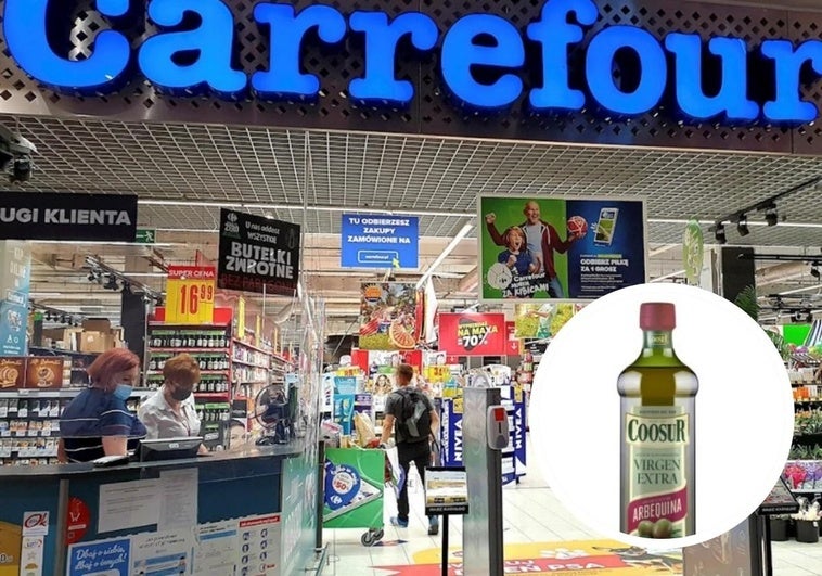 Carrefour lanza a mitad de precio un aceite de oliva virgen extra Coosur de gran calidad