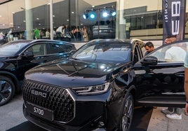 El S700 es uno de los nuevos modelos SUV de la marca española Ebro gracias a su alianza con el grupo Chery