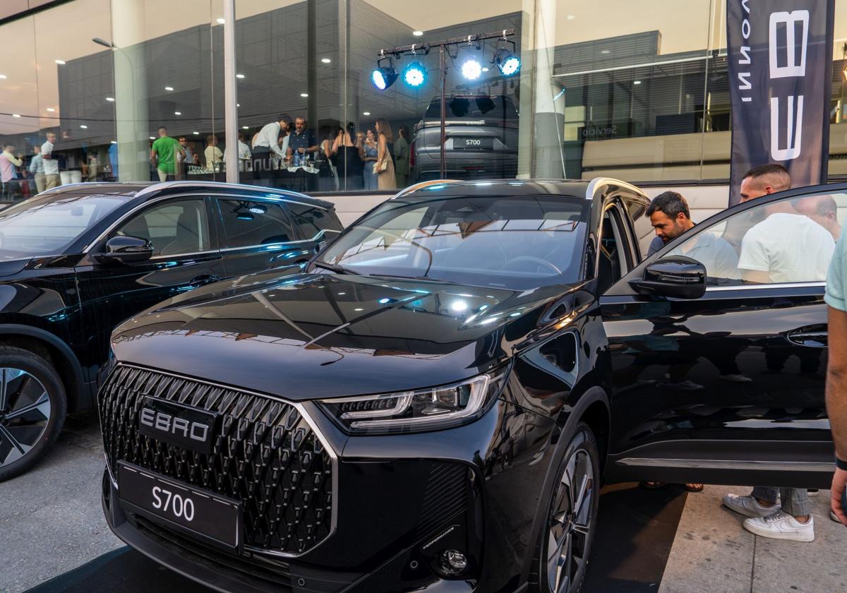 El S700 es uno de los nuevos modelos SUV de la marca española Ebro gracias a su alianza con el grupo Chery