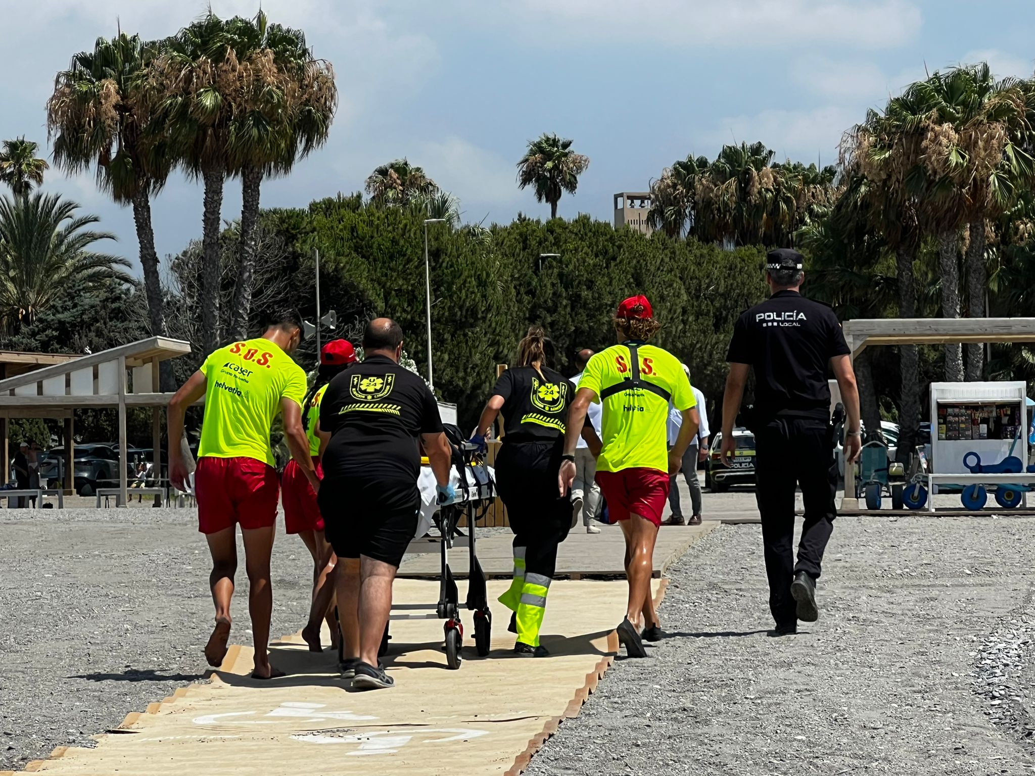 Dentro del &#039;accidente imprudente&#039; en Playa Granada