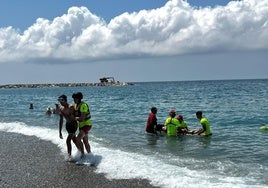 Dentro del 'accidente imprudente' en Playa Granada