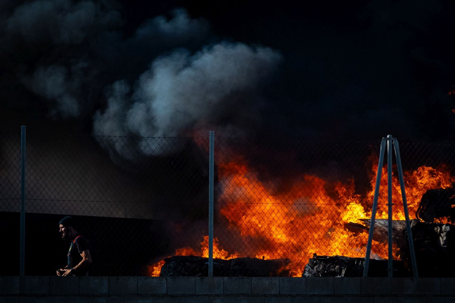 El incendio de Padul, desde dentro
