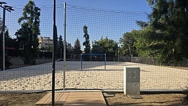 Dos nuevas pistas de arena para el campus de Fuentenueva