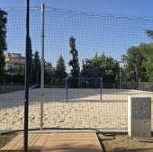 Dos nuevas pistas de arena para el campus de Fuentenueva
