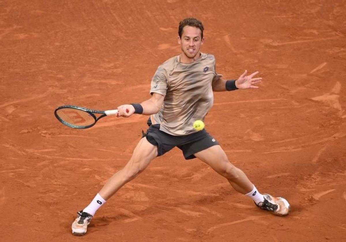Roberto Carballés, durante una competición anterior.